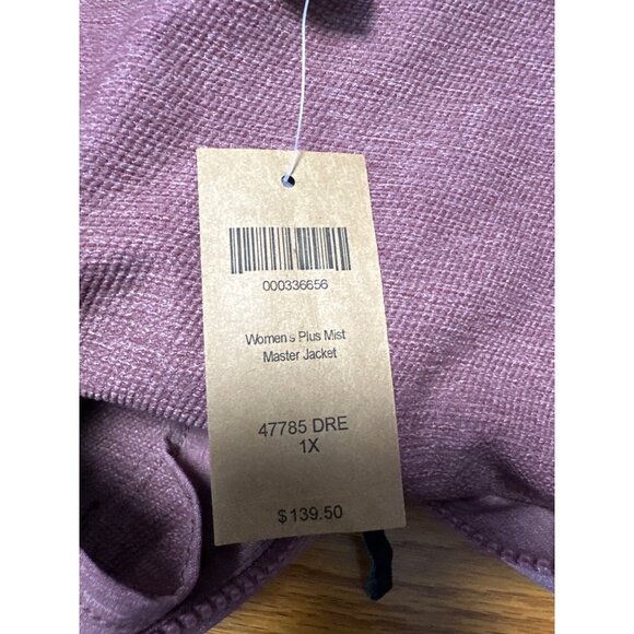 Duluth Trading Co Women's Plus Hooded Mist Master Jacket Size 1X - Picture 14 of 16